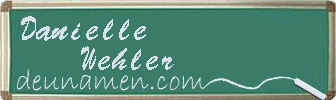 Danielle Wehler Visitenkarte